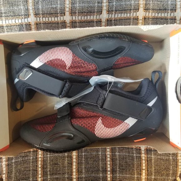 $120 NWB Women’s Nike Superrep Cycle Cycling Indoor Shoe CJ0775 008 Black Orange - Picture 6 of 9